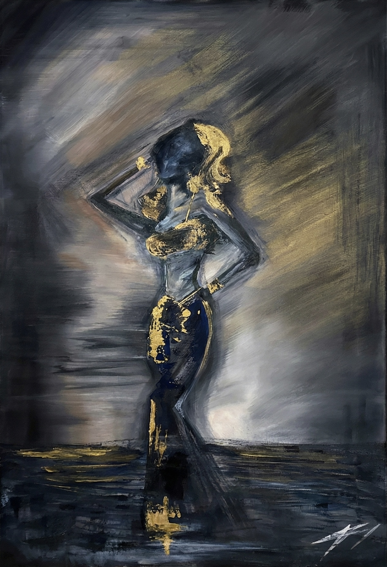 Картина Night girl